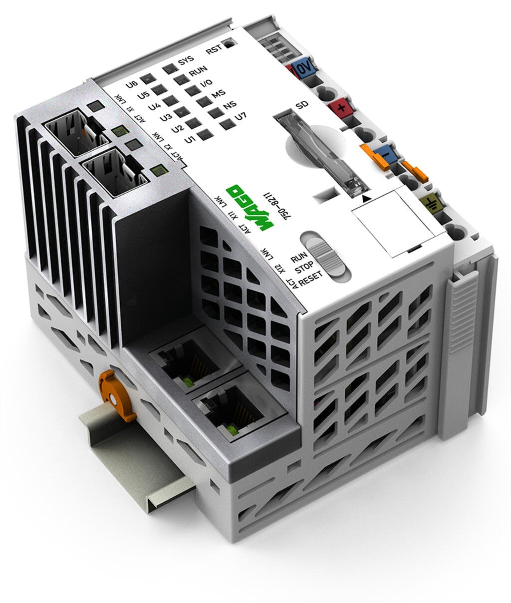 750-8211 WAGO Controlador PFC200 (PAC); 2ª Generación; 2 x ETHERNET, 2 x 100Base-FX