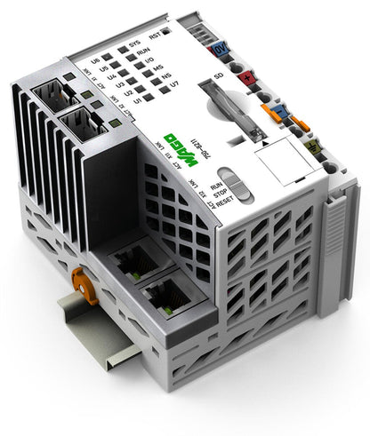 750-8211 WAGO Controlador PFC200 (PAC); 2ª Generación; 2 x ETHERNET, 2 x 100Base-FX