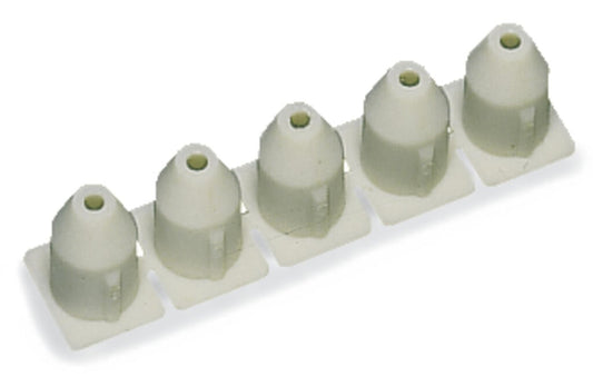 280-471 WAGO Embudos aislantes; 0,25 - 0,5 mm²; 5 unidades / tira; Gris claro