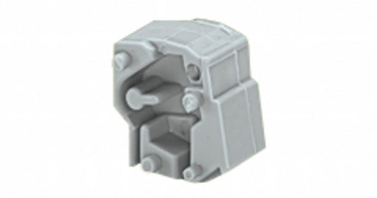 257-811 WAGO Pieza intermedia de paso; para duplicar el paso; espesor 7,5/7,62 mm; Gris