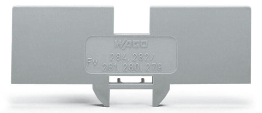 284-334 WAGO Placa de tapa reductora; espesor 1 mm; Gris