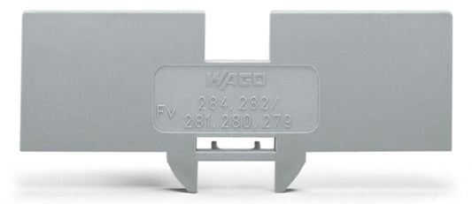 284-335 WAGO Placa de tapa reductora; espesor 1 mm; Gris