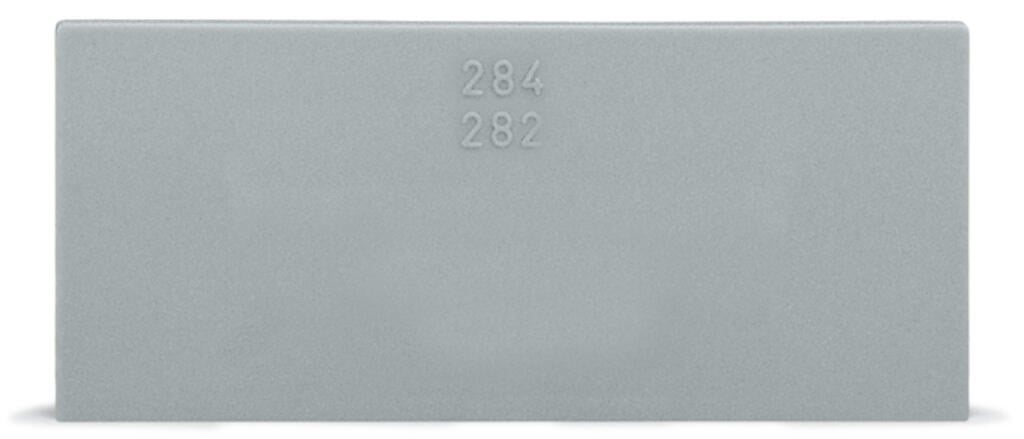 284-343 WAGO Placa de tapa reductora; espesor 1 mm; Naranja