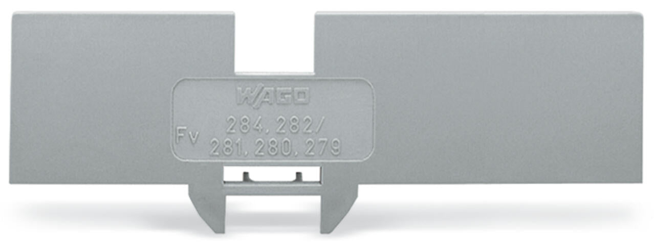 284-346 WAGO Placa de tapa reductora; espesor 1 mm; Naranja