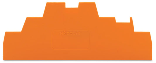 280-336 WAGO Placa distanciadora; espesor 1,1 mm; Naranja