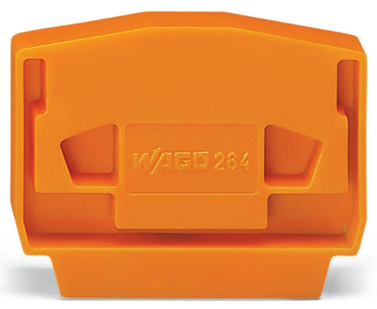 264-368 WAGO Placa final e intermedia; espesor 4 mm; Gris