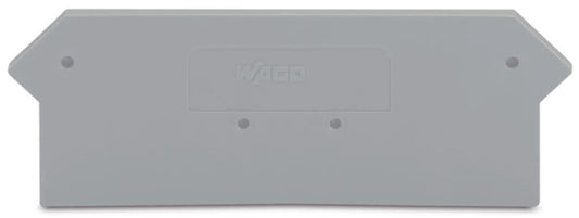 279-316 WAGO Placa final e intermedia; espesor 2 mm; Gris