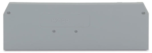 279-344 WAGO Placa final e intermedia; espesor 2 mm; Gris