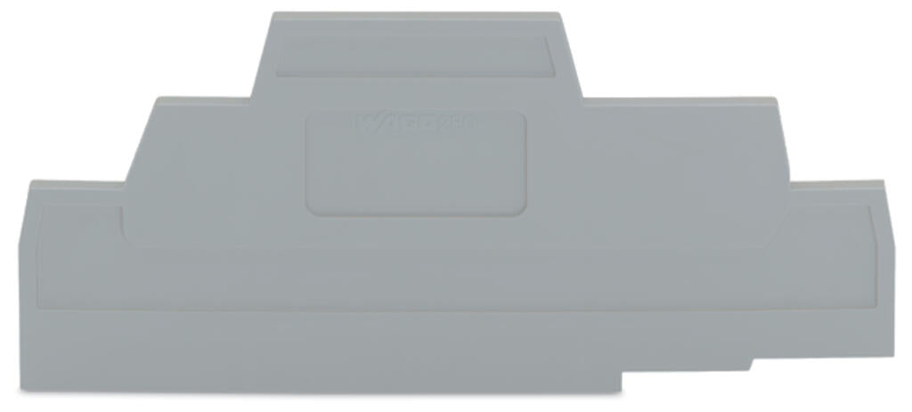 280-303 WAGO Placa final e intermedia; espesor 2,5 mm; Gris
