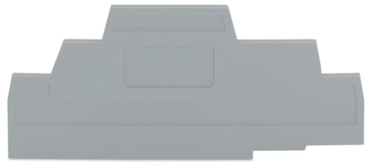 280-303 WAGO Placa final e intermedia; espesor 2,5 mm; Gris