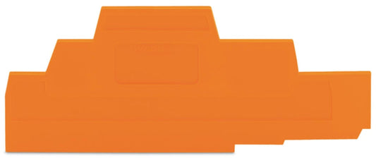280-306 WAGO Placa final e intermedia; espesor 2,5 mm; Naranja