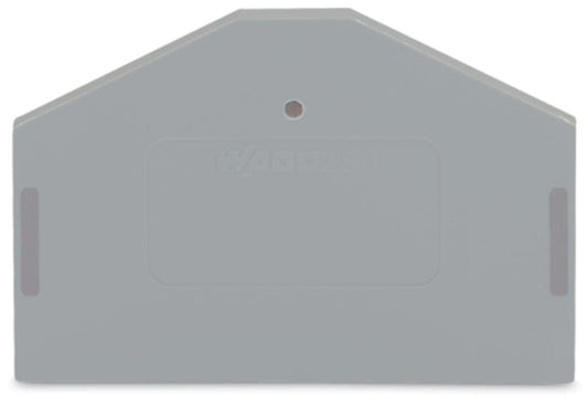 280-312 WAGO Placa final e intermedia; espesor 2,5 mm; Gris