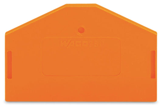 280-313 WAGO Placa final e intermedia; espesor 2,5 mm; Naranja