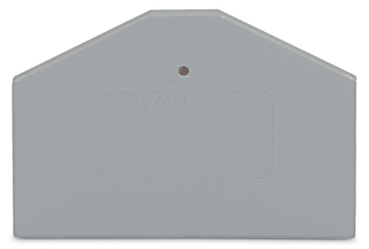 281-312 WAGO Placa final e intermedia; espesor 2,5 mm; Gris
