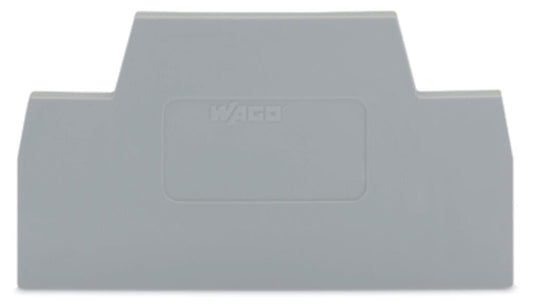 281-340 WAGO Placa final e intermedia; espesor 2,5 mm; Gris