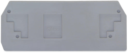 283-325 WAGO Placa final e intermedia; espesor 2,5 mm; Gris