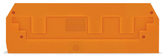 283-352 WAGO Placa final e intermedia; espesor 2,5 mm; Naranja