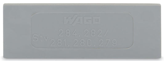 281-333 WAGO Placa intermedia reductora; Gris