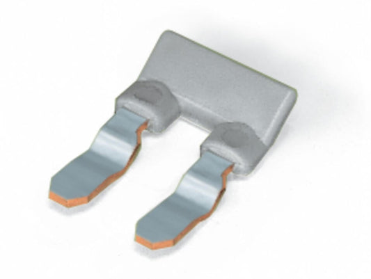 231-902 WAGO Puente; con entrada del conductor; 2 polos; aislado; Gris