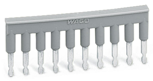 280-490 WAGO Puente; 10 polos; aislado; Gris