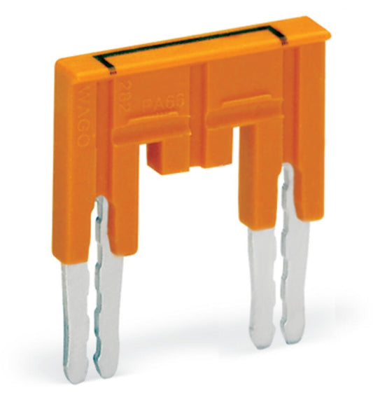 282-433/011-000 WAGO Puente; aislado; naranja