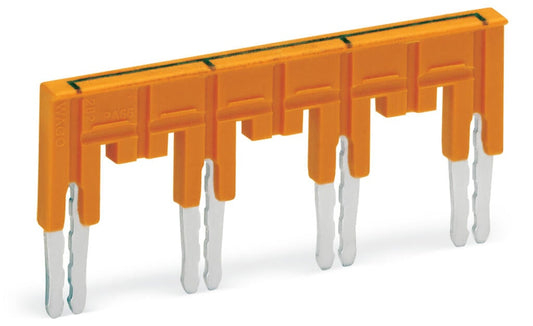 282-437/011-000 WAGO Puente; aislado; Naranja