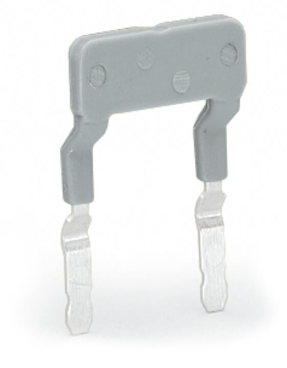 711-199 WAGO Puente; con entrada del conductor; 2 polos; de 1 a 3; gris