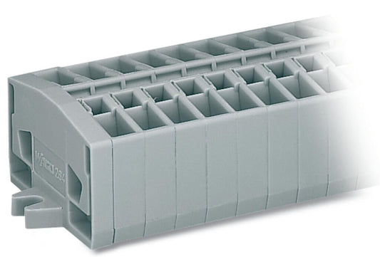 264-152 WAGO Regleta de bornas para 2 conductores; 2 polos; Gris