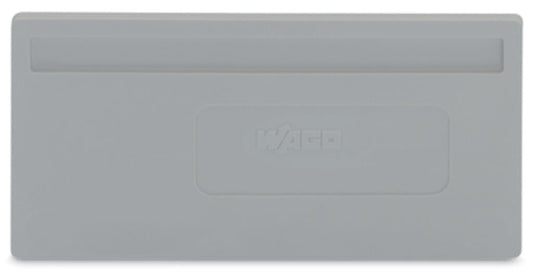 279-326 WAGO Separador; espesor 2 mm; sobresaliente; Gris