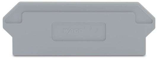 279-337 WAGO Separador; espesor 2 mm; sobresaliente; Gris