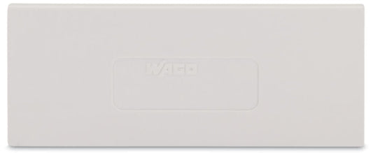 279-342 WAGO Separador; espesor 2 mm; sobresaliente; Gris claro