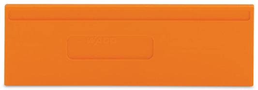 279-347 WAGO Separador; espesor 2 mm; sobresaliente; Naranja