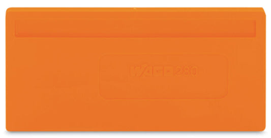 280-311 WAGO Separador; espesor 2 mm; sobresaliente; Naranja