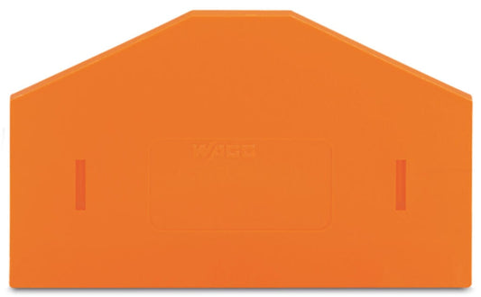 281-318 WAGO Separador; espesor 2 mm; sobresaliente; Naranja