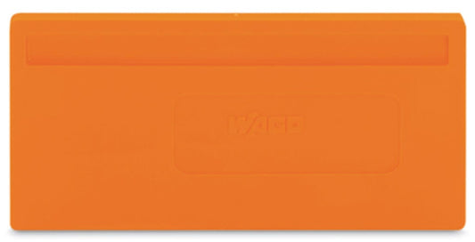 281-331 WAGO Separador; espesor 2 mm; sobresaliente; Naranja