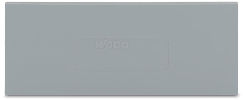 281-344 WAGO Separador; espesor 2 mm; sobresaliente; gris