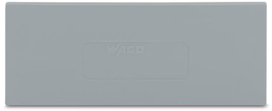281-344 WAGO Separador; espesor 2 mm; sobresaliente; gris