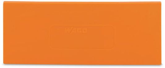 281-346 WAGO Separador; espesor 2 mm; sobresaliente; Naranja