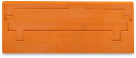 283-329 WAGO Separador; espesor 2 mm; sobresaliente; Naranja