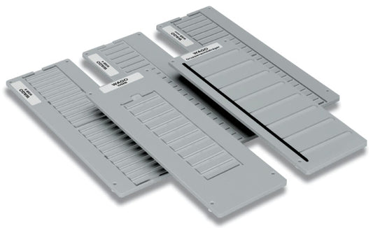 258-396 WAGO Soporte; para plotter; para murrplastik: KPX; gris claro