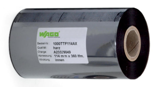 258-150 WAGO Tira de color para marcador por termotransferencia; Negro